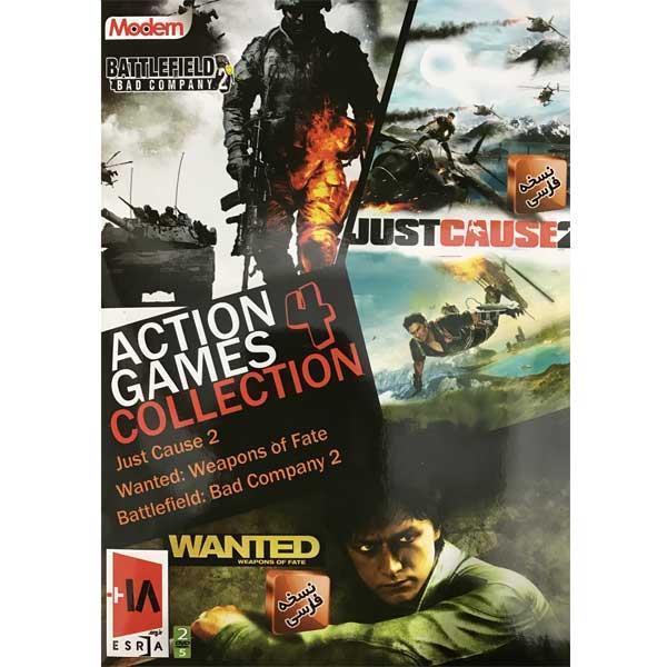 بازی action games collection4 نشر مدرن مخصوص pc